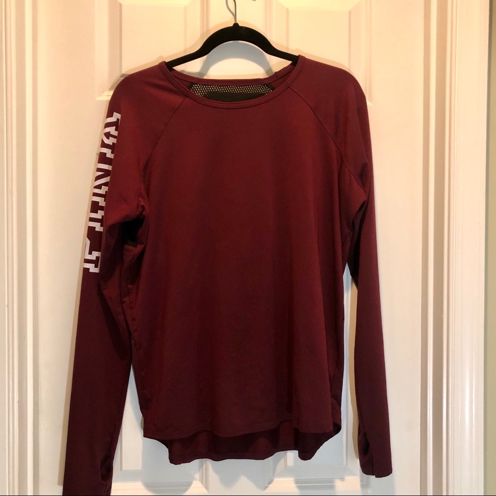 Maroon PINK Long Sleeve